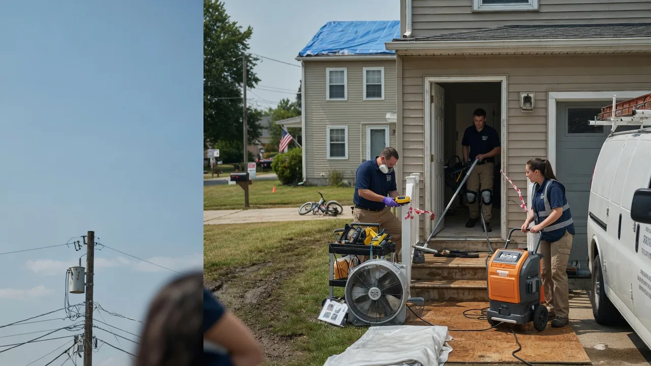 Water Damage Repair in Clinton, MI near me
